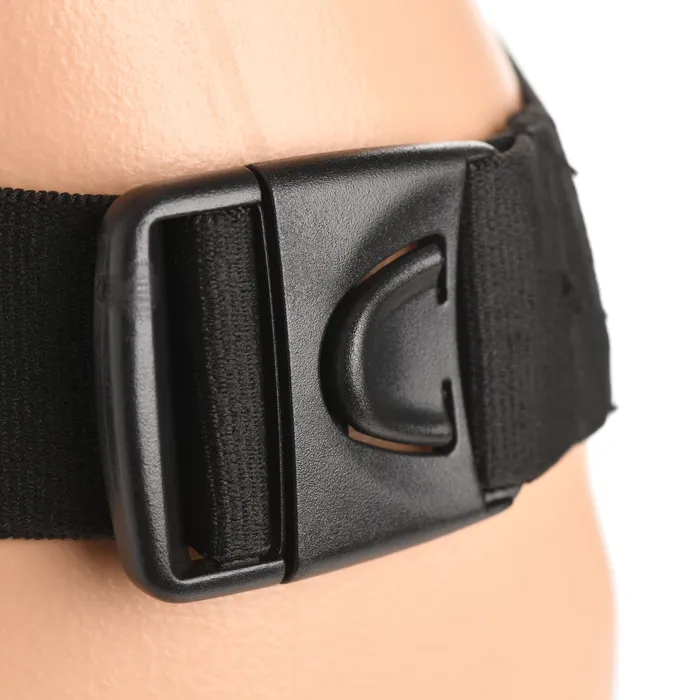 Male Sex Toys Master Series BumTastic 28X Silicone Anal Plug with Comfort Harness and Remote Control