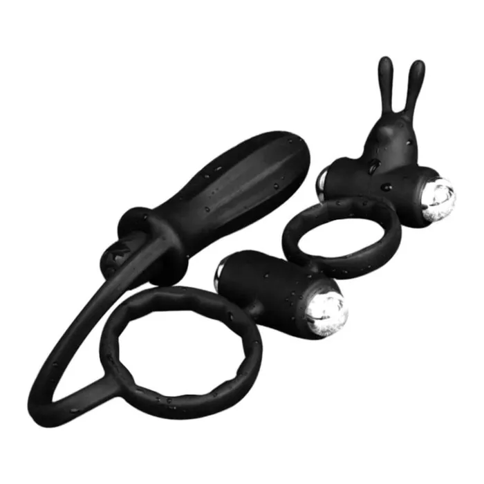 Pure Delight Cock Vibrating Ring With Anal Stimulator Lovegasm Male Sex Toys