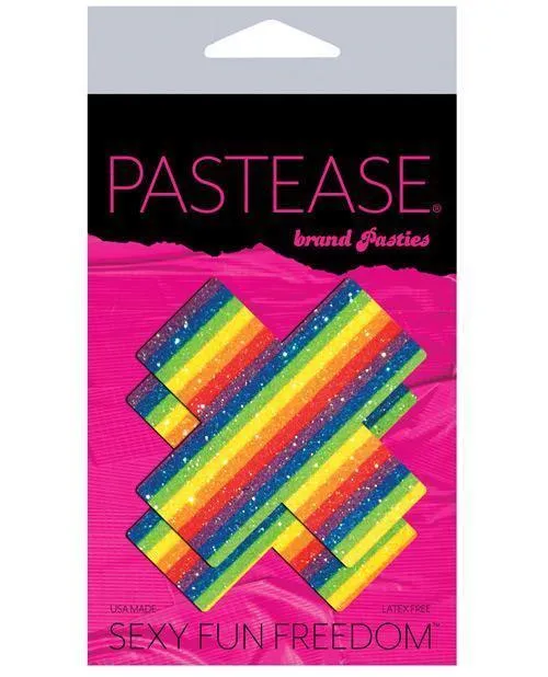 Anal Pastease Pastease Glitter Plus Rainbow Os