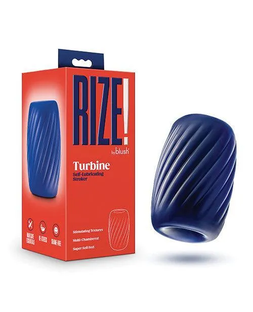 Blush Rize Self Lubricating Stroker Turbine Blush Novelties Male Sex Toys