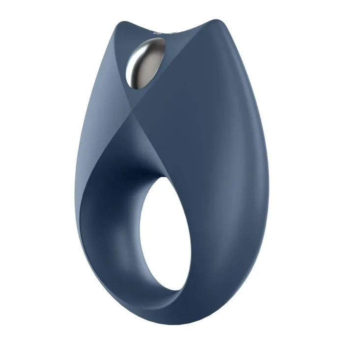 Couples Satisfyer Satisfyer Royal One Ring AppControlled Bluetooth Cock Ring Dark Blue