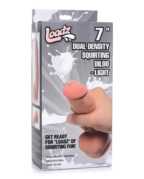 Dildos Xr LLC Loadz Dual Density Squirting Dildo