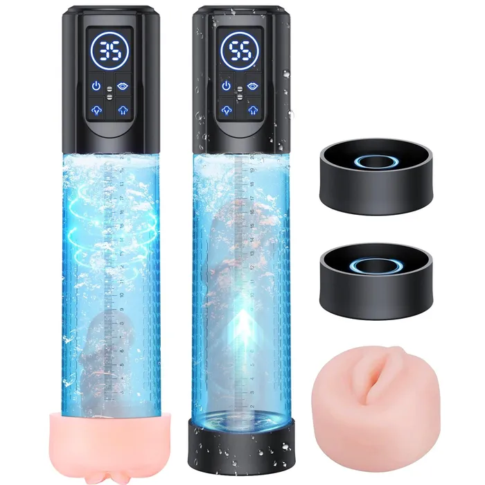 Male Sex Toys propinkup 3in1 Design 3 Vacuum Suction Automatic Suction Penis Pump
