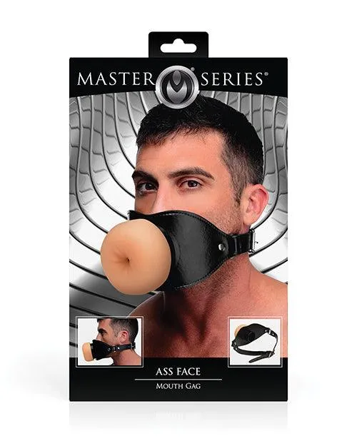 Master Series Ass Face Mouth Gag LightBlack Xr LLC Anal