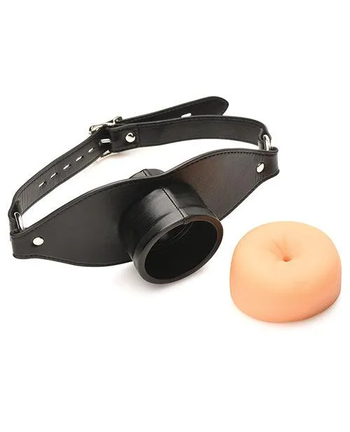 Master Series Ass Face Mouth Gag LightBlack Xr LLC Anal