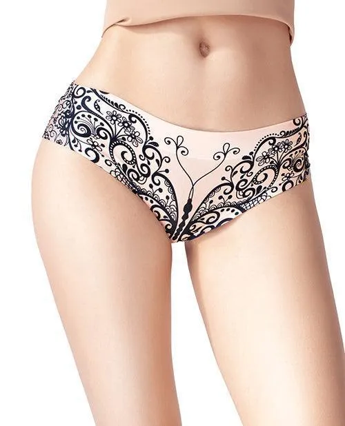 Mememe Lace Butterfly Printed Slip Mememe Usa LLC Couples