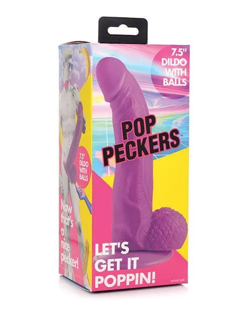 Pop Peckers 75 Dildo Wballs Xr LLC Dildos