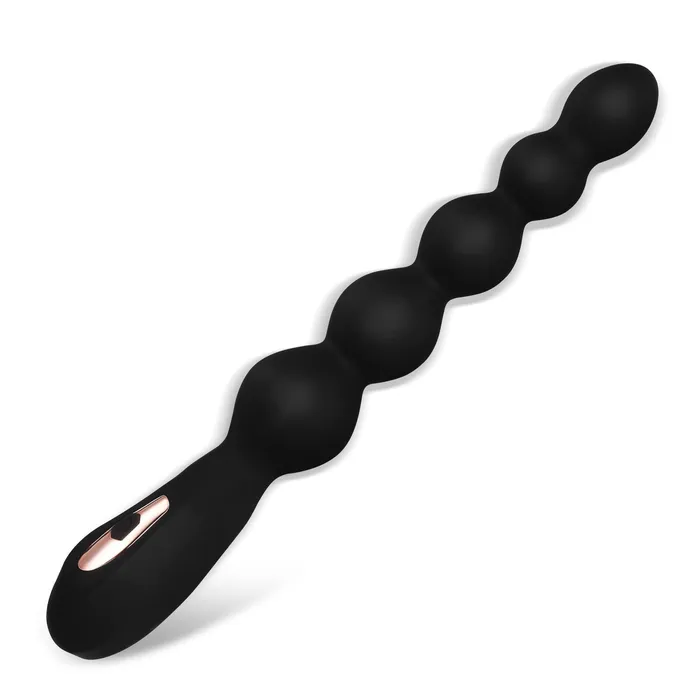 propinkup Anal 7 Frequency Vibration Anal Beads Graduated Design Butt Plug GSpot Vibrator Sex Toy for Man Woman