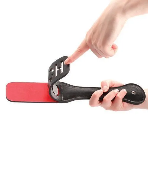 Shots America LLC Shots Ouch Ouch Paddle Black Anal