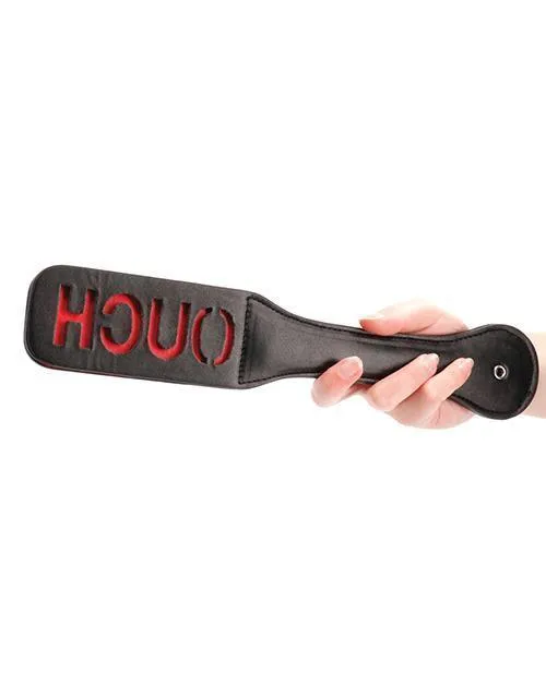 Shots America LLC Shots Ouch Ouch Paddle Black Anal