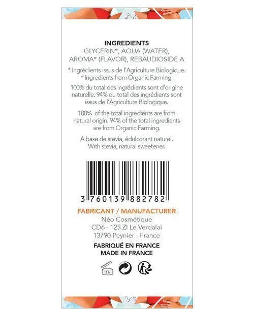 Technicno Cosmetique Couples Exsens Of Paris Organic Massage Oil 50 Ml