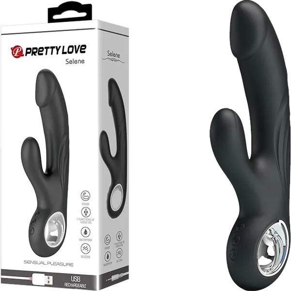 Anal Pretty Love Rechargeable Selene Black Anal Pretty Love Rechargeable Selene Black