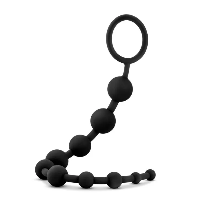 Blush Novelties Male Sex Toys Anal Adventures Platinum 10 Anal Beads