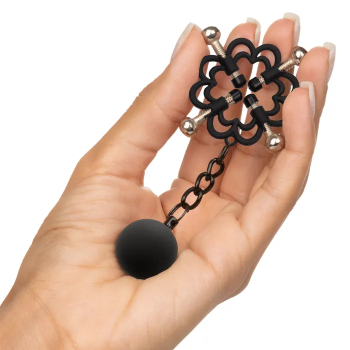 CALIFORNIA EXOTIC NOVELTIES Female Sex Toys NIPPLE GRIPS 4 POINT POWER PRESS