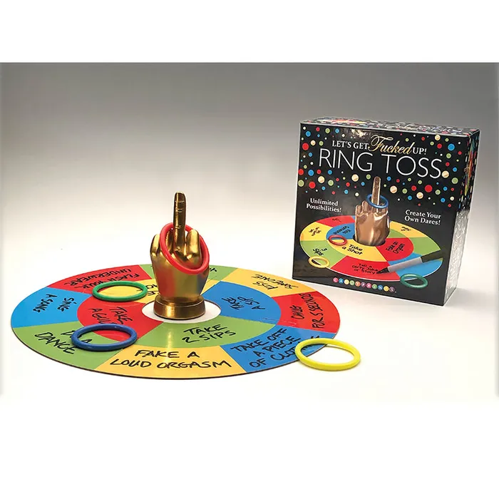 Couples Lets Get Fucked Up Ring Toss Game Little Genie Productions