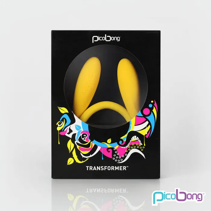 Double Ended PicoBong Transformer Vibrator Black Color Entrenue Female Sex Toys