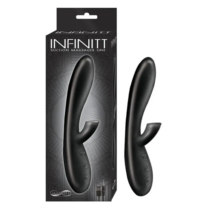INFINITT SUCTION MASSAGER BLACK NOVELTIES BY NASSWALK INC Anal