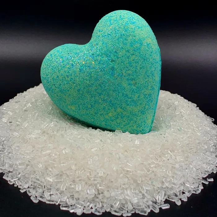 Its the Bomb Anal Heart Bath Bombs Wicked White