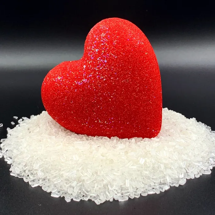 Its the Bomb Anal Heart Bath Bombs Wicked White