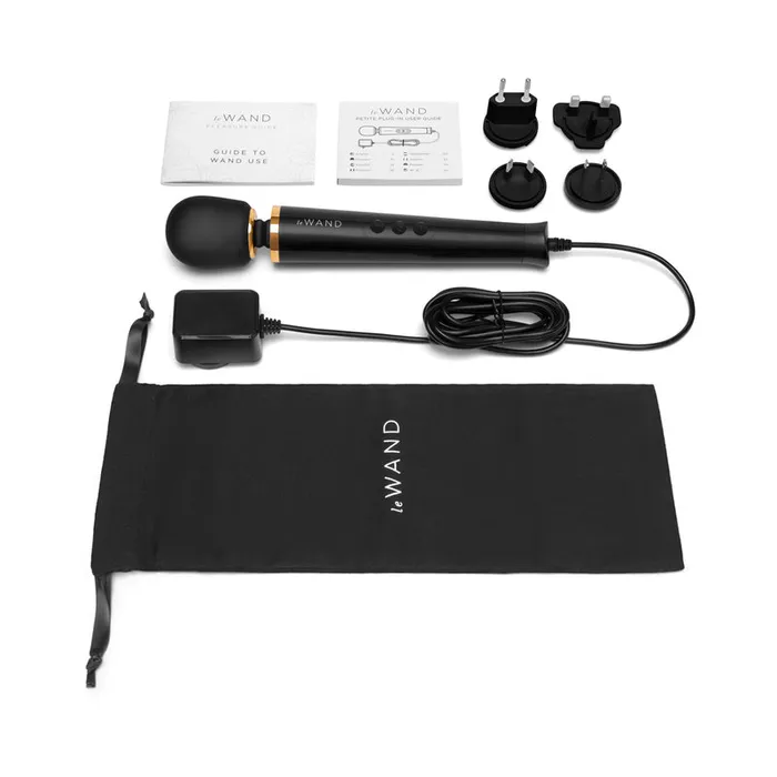 Le Wand Powerful Petite PlugIn Black COTR Inc Anal