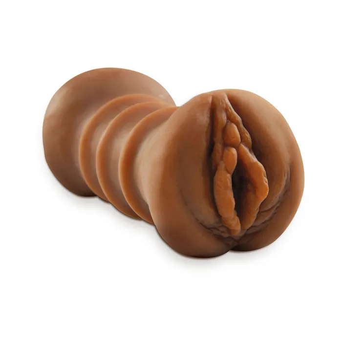 Male Sex Toys Flip a Sista Over Dual Ends Stroker Brown PDX Brands