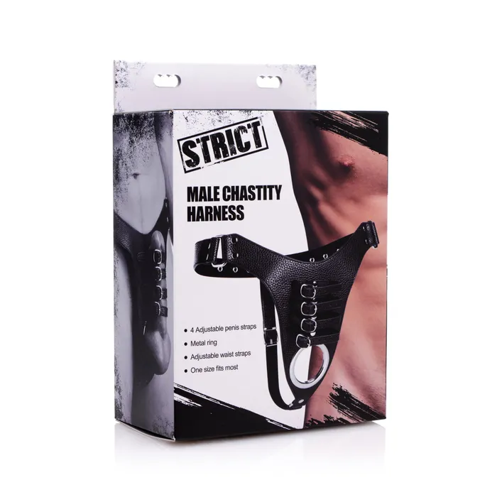 Male Sex Toys Male Chastity Harness Strict