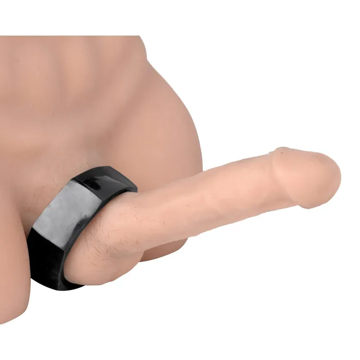 Master Series Male Sex Toys Hex Heavy Duty Cock Ring and Ball Stretcher