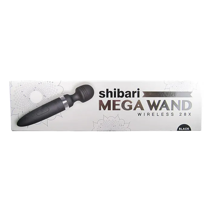 Shibari Deluxe Mega Wireless 28X Black Thank Me Now Anal