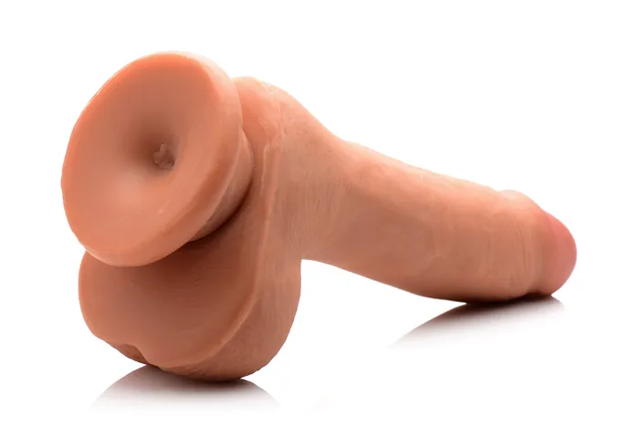 USA Cocks Dildos 7 Inch Ultra Real Dual Layer Suction Cup Dildo Medium Skin Tone