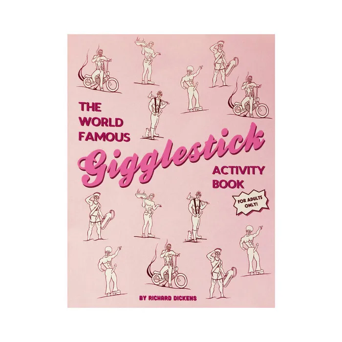 Wood Rocket LLC Dildos The World Famous Gigglestick Activity Book