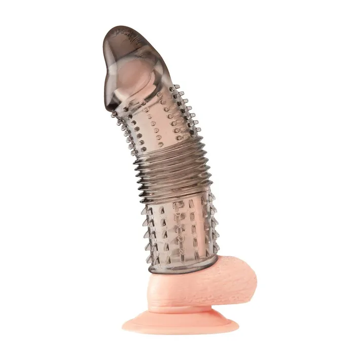 Blue Line Male Sex Toys Blue Line Triple Sensation Penis Enhancing Sleeve Extension 65 Inch