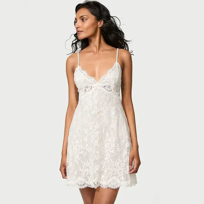 Couples Inyarose Sparkling Straps Lace Halter Dress