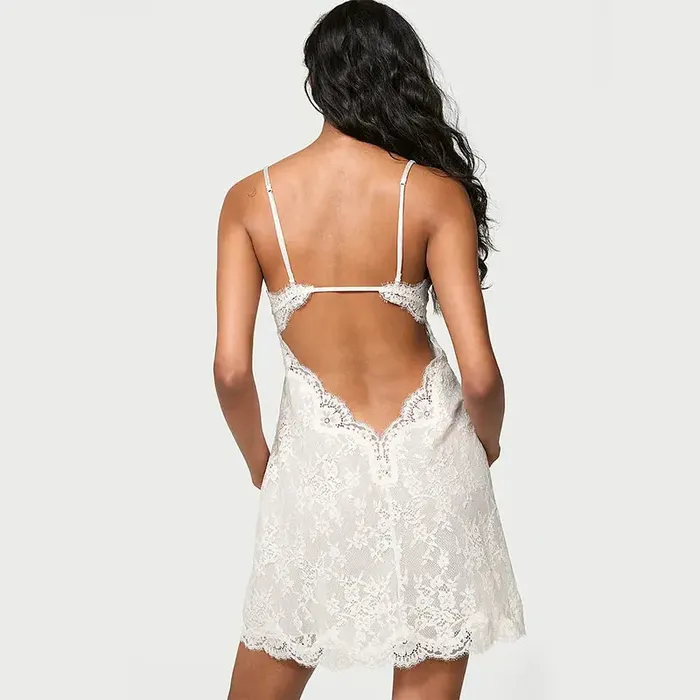 Couples Inyarose Sparkling Straps Lace Halter Dress