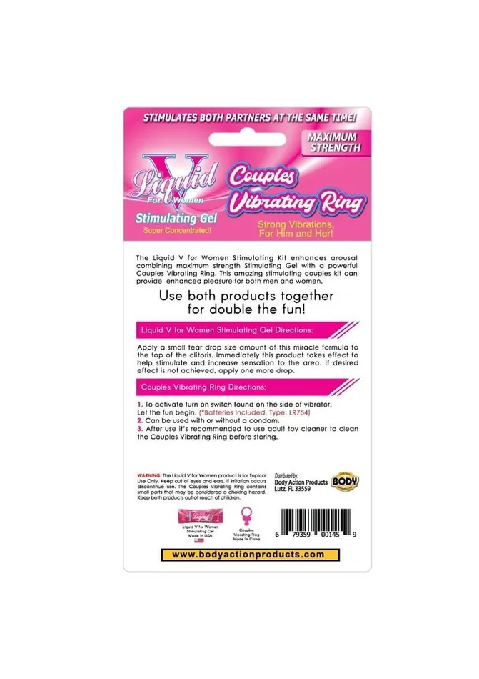 Couples Liquid V Couples Cock Ring Kit Liquid V Couples Liquid V Couples Cock Ring Kit Liquid V