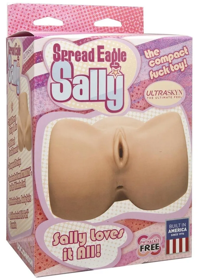 Doc Johnson Debbie and Sally Spread Eagle Sally Ultraskyn Masturbator Pussy Butt Male Sex Toys