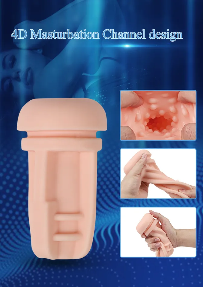 Earlypeach Automatic Sucking Vibrating Blowjob Masturbator Male Sex Toys