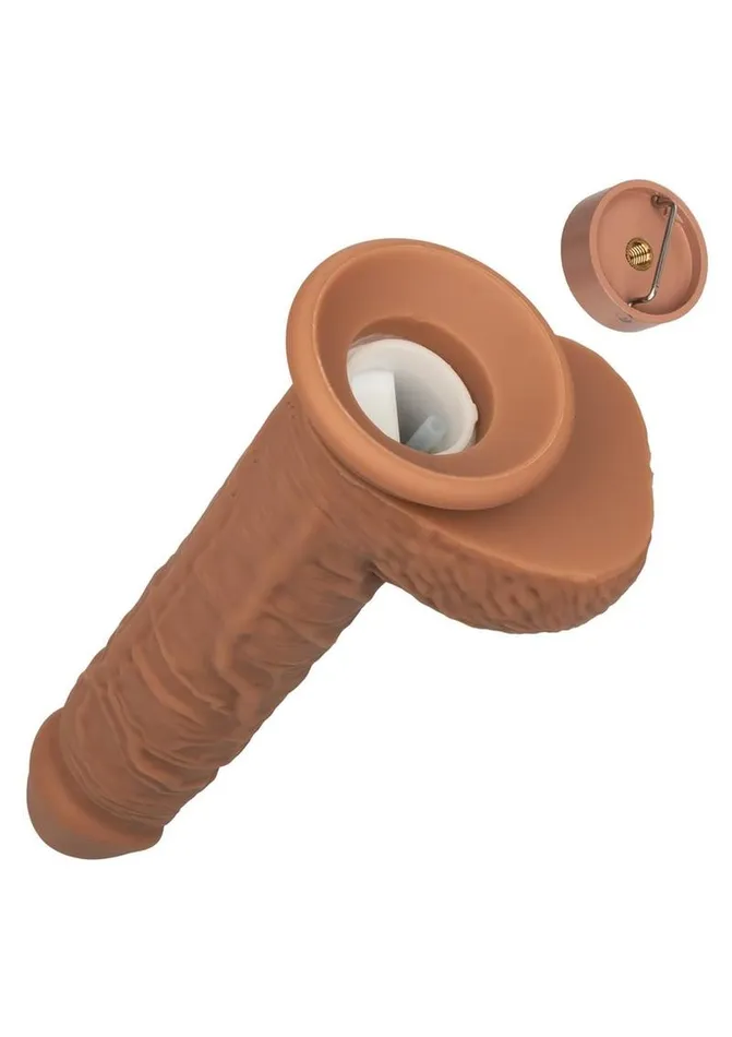 Female Sex Toys Fuck Stick Squirting Fuck Stick Rechargeable Silicone Realistic Dong with Suction Cup