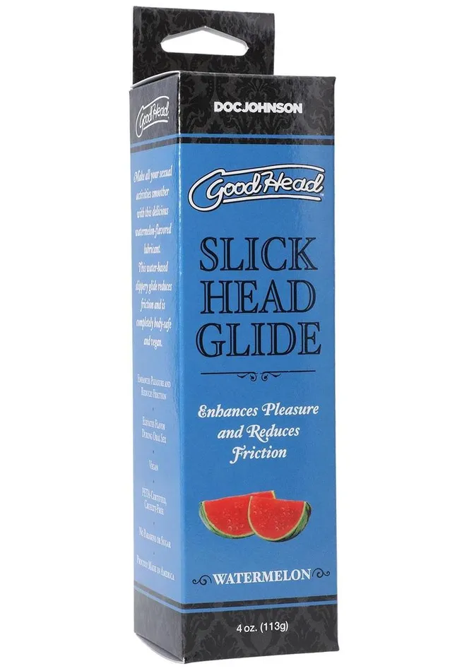 Lubricants GoodHead Goodhead Slick Head Glide Water Based Flavored Lubricant Watermelon Lubricants GoodHead Goodhead Slick Head Glide Water Based Flavored Lubricant Watermelon