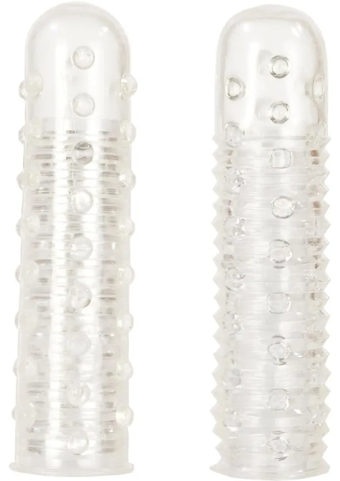 Male Sex Toys Extensions Reversible Texture Penis Extender and Masturbator