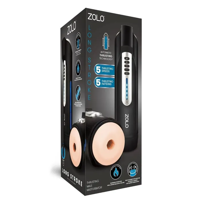 Zolo Long Stroke Thrusting Male Masturbator Zolo Male Sex Toys