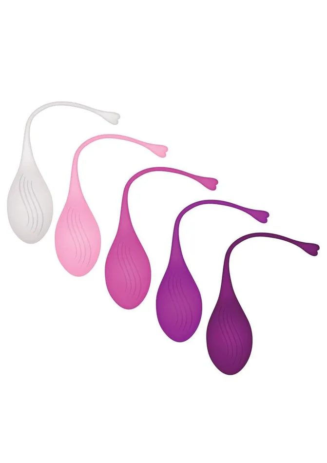 Evolved Female Sex Toys Tight and Delight Silicone Weighted Kegel Balls