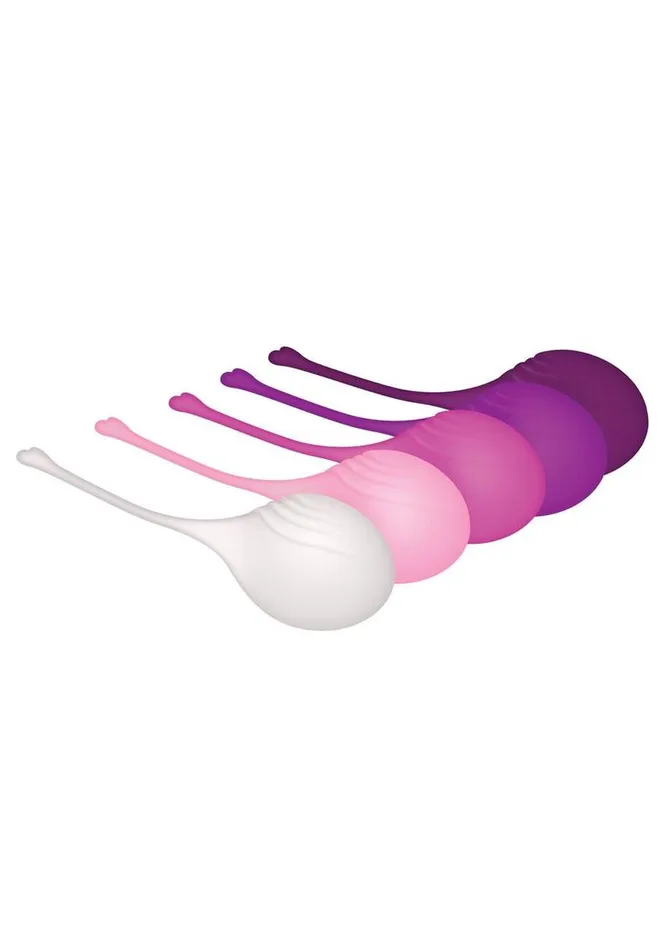 Evolved Female Sex Toys Tight and Delight Silicone Weighted Kegel Balls