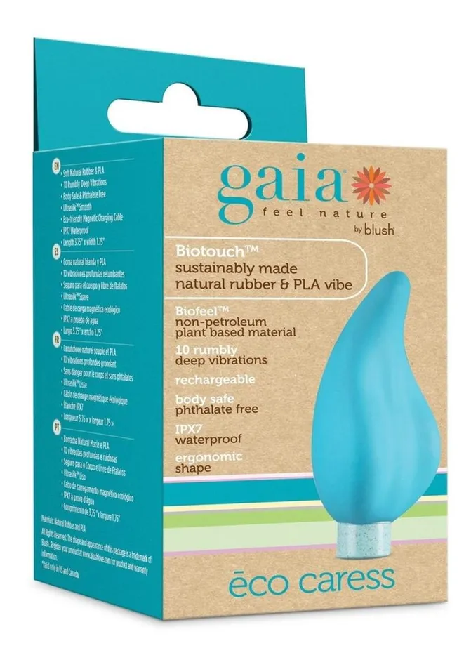 Female Sex Toys Gaia Gaia Eco Caress Rechargeable Plant Based Vibrator