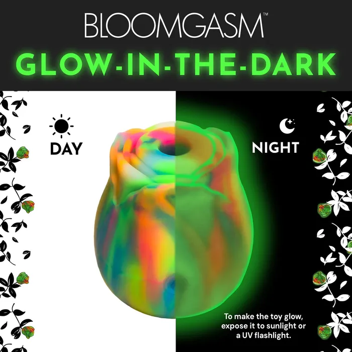 Female Sex Toys XR Brands inmi Glow Rose GlowintheDark Rose Clit Stimulator Rainbow Female Sex Toys XR Brands inmi Glow Rose GlowintheDark Rose Clit Stimulator Rainbow