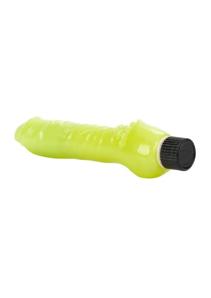 Glow In The Dark Jelly Vibrator Playful Dongs Female Sex Toys