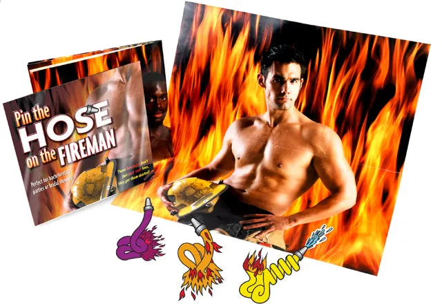 Little Genie Pin the Hose on the Fireman Female Sex Toys