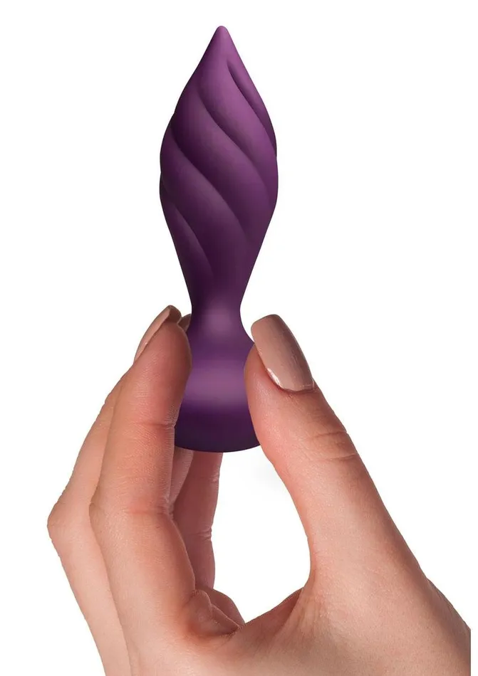 Male Sex Toys Desire Rechargeable Silicone Anal Plug with Remote Control Rocks Off