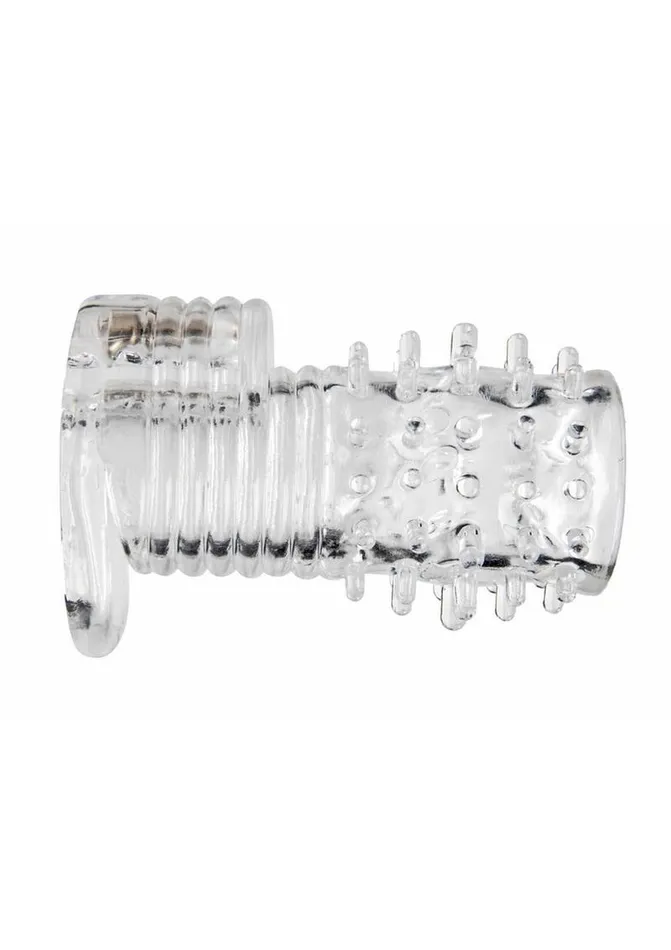Male Sex Toys Size Matters Clear Sensations Vibrating Textured Erection Sleeve Size Matters