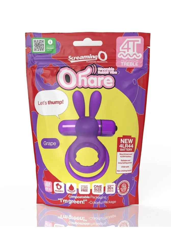 Screaming O 4t Ohare Vibrating Cock Ring Screaming O Couples