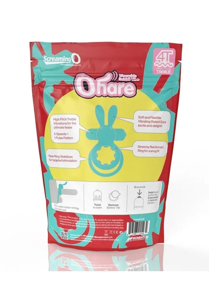 Screaming O 4t Ohare Vibrating Cock Ring Screaming O Couples